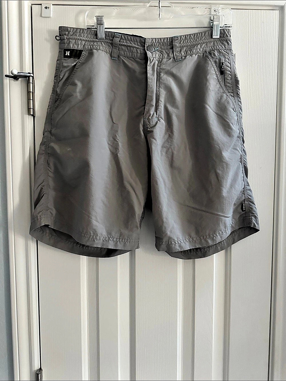 Howler Bros Men's Hybrid Cargo Shorts Gray Size 34 Hiking Outdoors Gorpcore